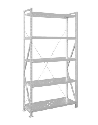 Стеллаж MS U 2000x1500x300 5 полок (150 кг, перф) купить в Гатчине