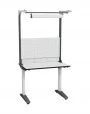 Стол монтажный ДиКом СР-100-01, ESD Thermopal, нерегулируемый, экран Э2, со светильником