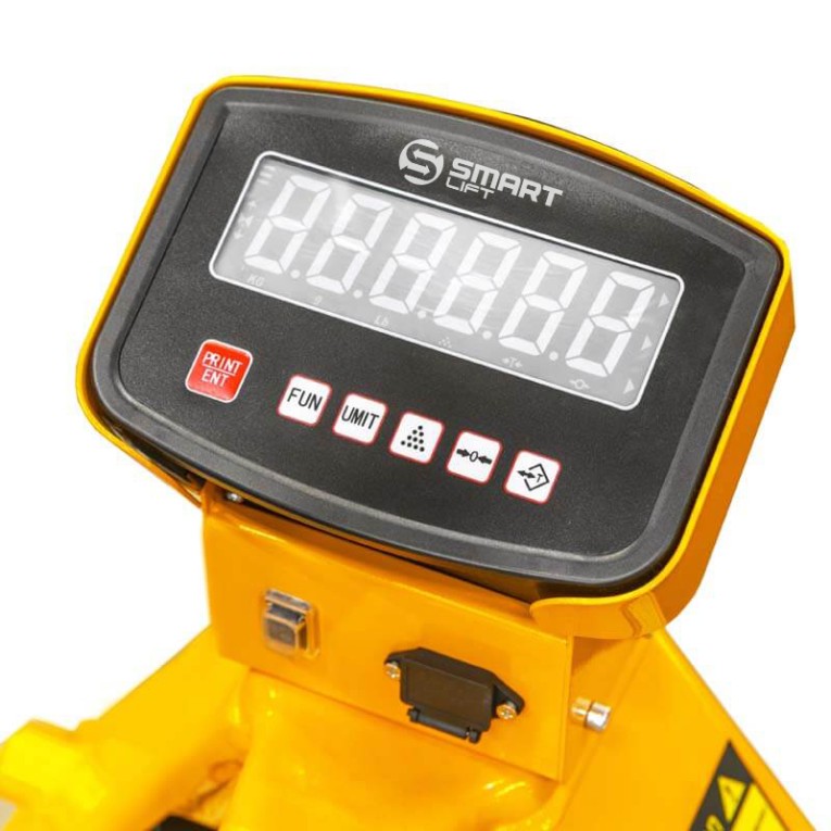 Гидравлическая тележка с весами BFC25 (г/п 2500 кг, вилы 1150x570 мм, PDP) SMARTLIFT (SMART) купить в Гатчине Гидравлическая тележка с весами BFC25 (г/п 2500 кг, вилы 1150x570 мм, PDP) SMARTLIFT (SMART) купить в Гатчине