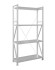 Стеллаж MS U 2000x700x400 4 полки (200 кг, перф) купить в Гатчине