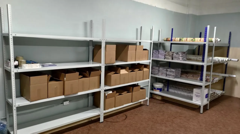 Стеллаж металлический Титан МС-500 2000х1500х400 4 полки купить в Гатчине Стеллаж металлический Титан МС-500 2000х1500х400 4 полки купить в Гатчине