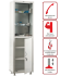 Медицинский шкаф HILFE МД 1 1650/SG купить в Гатчине