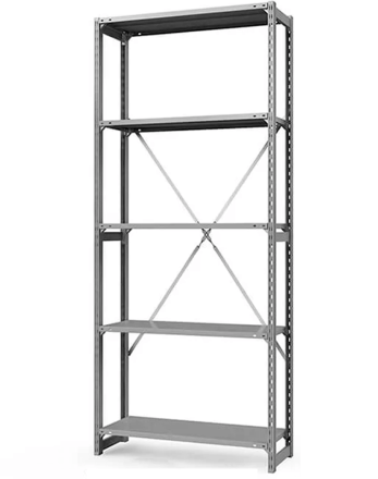 Стеллаж ТСУ 3500x700x600 5 полок (300 кг, металл) купить в Гатчине