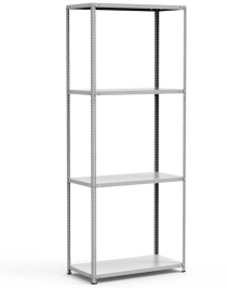 Стеллаж металлический Титан МС-750 2400x700x500 4 полки Стеллаж металлический Титан МС-750 2400x700x500 4 полки
