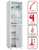 Медицинский шкаф HILFE МД 1 1657/SG купить в Гатчине