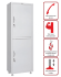 Медицинский шкаф HILFE МД 1 1760/SS купить в Гатчине