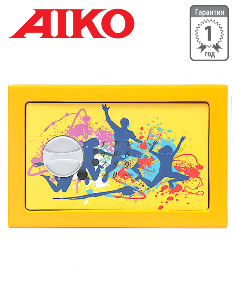Детский металлический сейф Aiko T-170 EL Dance купить в Гатчине Детский металлический сейф Aiko T-170 EL Dance купить в Гатчине