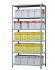 Стеллаж MS Strong 2200х1000х400 6 полок купить в Гатчине