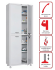 Медицинский шкаф HILFE МД 2 1670/SS купить в Гатчине