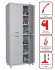 Медицинский шкаф Hilfe МД 2 1780/SS купить в Гатчине