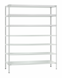 Стеллаж металлический Титан МС-500 2400х1500х600 7 полок Стеллаж металлический Титан МС-500 2400х1500х600 7 полок