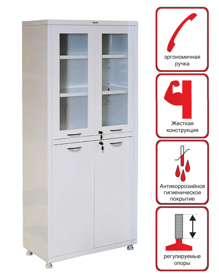 Медицинский шкаф HILFE МД 2 1780 R купить в Гатчине Медицинский шкаф HILFE МД 2 1780 R купить в Гатчине