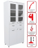 Медицинский шкаф HILFE МД 2 1780 R-1 купить в Гатчине