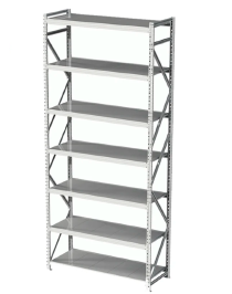 Стеллаж MS Profi 3000х900х600 7 полок Стеллаж MS Profi 3000х900х600 7 полок