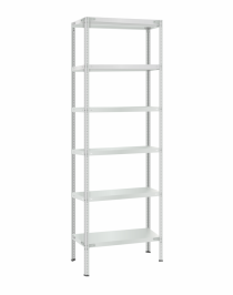 Стеллаж металлический Титан МС-500 3000х700х300 6 полок Стеллаж металлический Титан МС-500 3000х700х300 6 полок