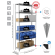Стеллаж MS Strong 2550х1200х600 5 полок купить в Гатчине