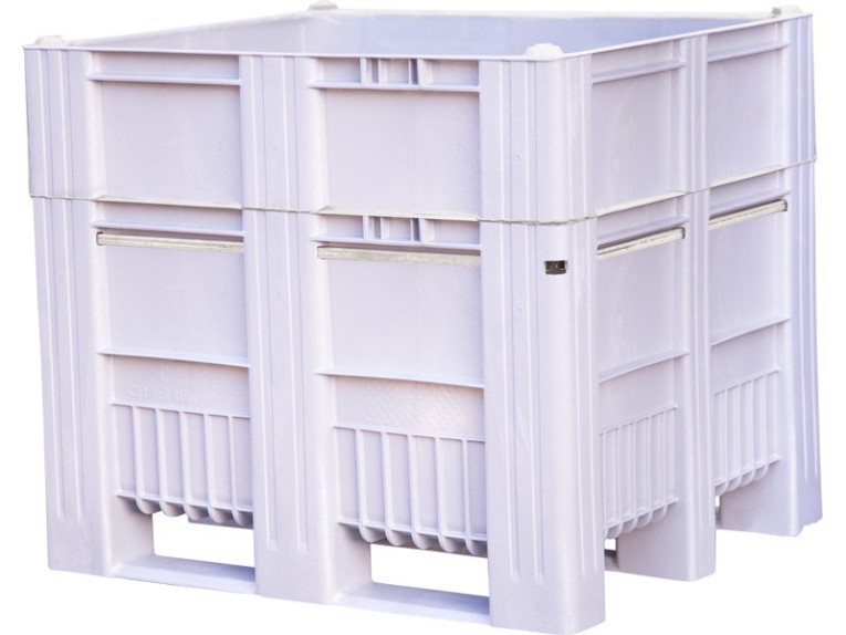BoxPallet 1200x1000x1035 мм сплошной на полозьях серый купить в Гатчине BoxPallet 1200x1000x1035 мм сплошной на полозьях серый купить в Гатчине