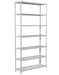 Стеллаж MS Standart 1600х1000х600 7 полок Стеллаж MS Standart 1600х1000х600 7 полок