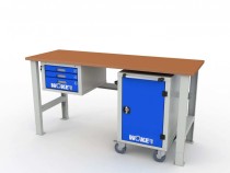 Стол рабочий стационарный WOKER PRO 10.1500