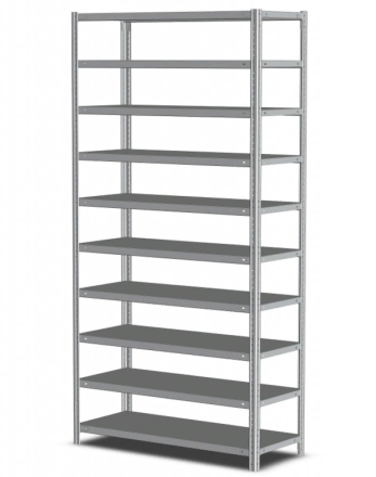 Стеллаж MS Strong 2750х1000х400 10 полок купить в Гатчине