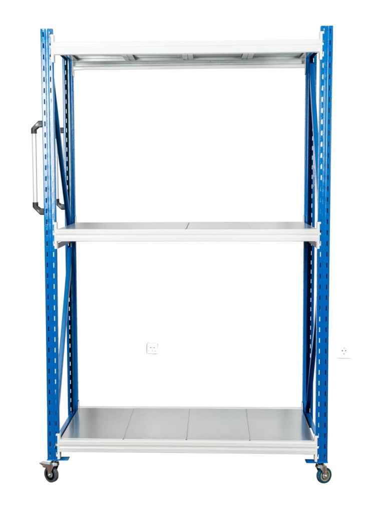 Стеллаж мобильный БиКом СТ-4 300x90x80 3 полки купить в Гатчине