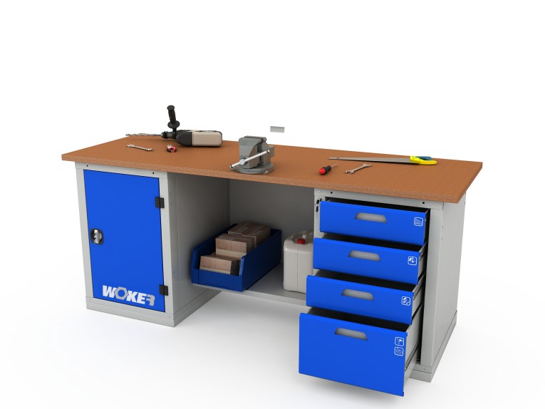 Верстак двухтумбовый WOKER PRO 2104.2000 купить в Гатчине Верстак двухтумбовый WOKER PRO 2104.2000 купить в Гатчине