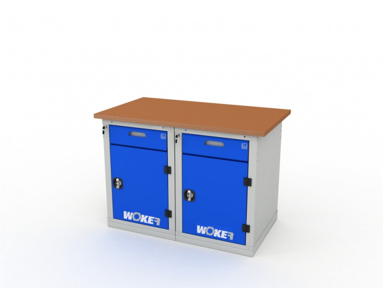 Верстак двухтумбовый WOKER PRO 2202.1200 купить в Гатчине