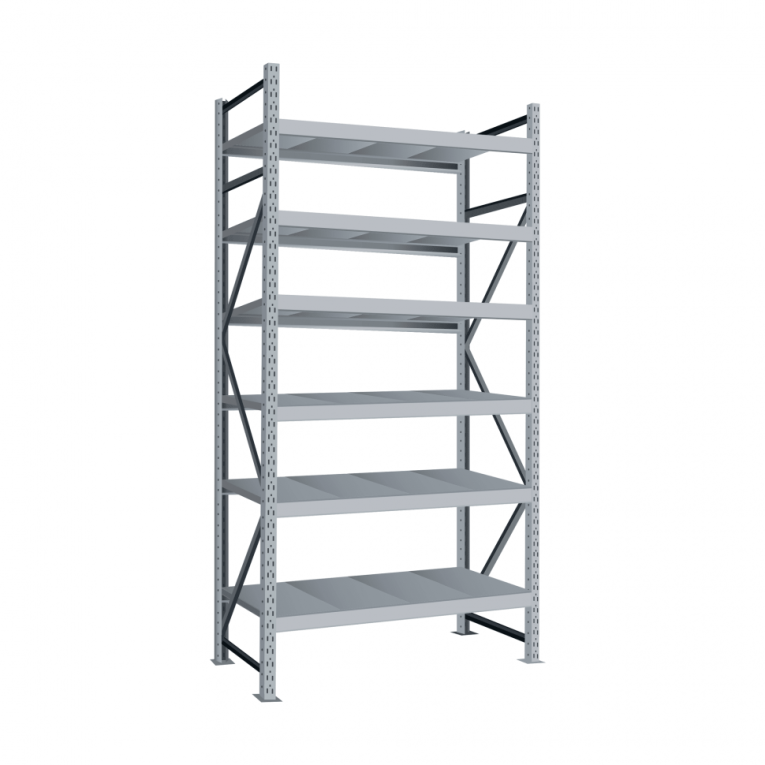 Стеллаж грузовой Диком СТ-051 2500х1500х1050 с 6 ярусами купить в Гатчине