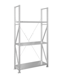 Стеллаж MS U 3000x1000x400 3 полки (300 кг, металл) Стеллаж MS U 3000x1000x400 3 полки (300 кг, металл)