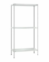 Стеллаж металлический Титан МС-500 3000х1000х300 3 полки Стеллаж металлический Титан МС-500 3000х1000х300 3 полки