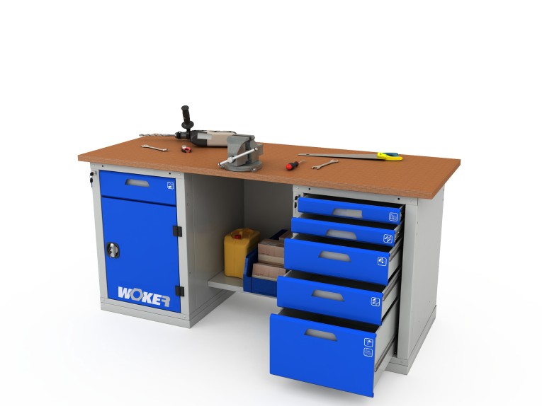 Верстак двухтумбовый WOKER PRO 2205.1800 купить в Гатчине Верстак двухтумбовый WOKER PRO 2205.1800 купить в Гатчине
