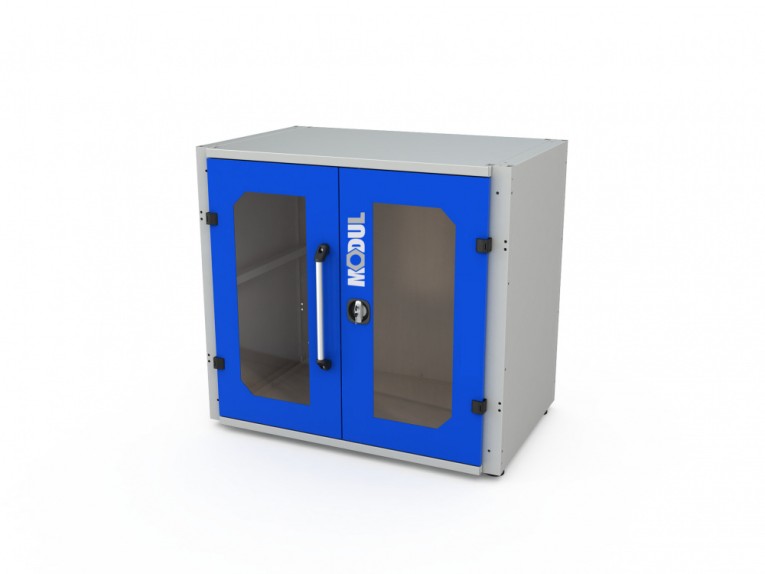 Корпус шкафа для инструментов MODUL 1/2 XL с дверями со смотровыми окнами купить в Гатчине