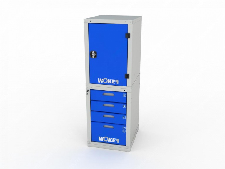 Тумба инструментальная модульная WOKER PRO 0104 S купить в Гатчине