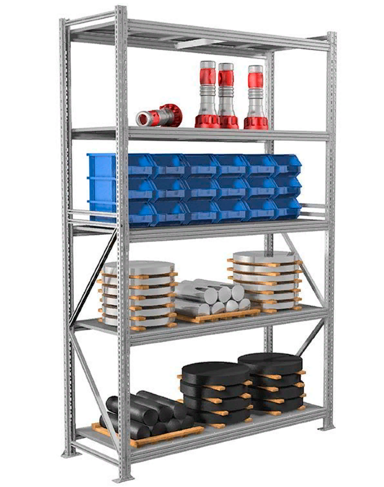 Стеллаж MS Profi 3000х1800х600 5 полок купить в Гатчине