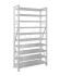 Стеллаж MS U 2000x1200x500 10 полок (400 кг, металл) купить в Гатчине