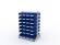 Стеллаж для пластиковых лотков SORTEX двухсторонний 1500x1000x800.03 купить в Гатчине