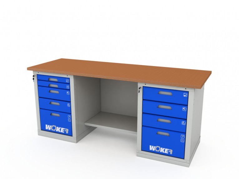 Верстак двухтумбовый WOKER PRO 2504.2000 купить в Гатчине