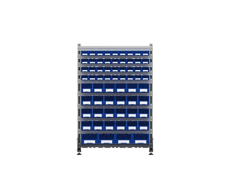 Стеллаж для пластиковых лотков SORTEX двухсторонний 1500x1000x800.05 купить в Гатчине Стеллаж для пластиковых лотков SORTEX двухсторонний 1500x1000x800.05 купить в Гатчине