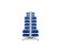 Стеллаж для пластиковых лотков SORTEX двухсторонний 1500x1000x800.06 купить в Гатчине