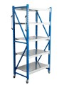 Стеллаж мобильный БиКом СТ-4 300x120x50 5 полок Стеллаж мобильный БиКом СТ-4 300x120x50 5 полок
