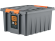 Контейнер особопрочный Rox Box PRO 36 (500х390х250 мм с крышкой и клипсами, антрацит) купить в Гатчине
