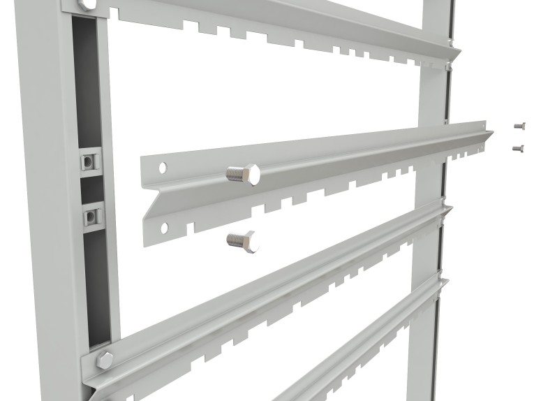 Стеллаж для пластиковых лотков SORTEX односторонний 1500x1000x450.06 купить в Гатчине Стеллаж для пластиковых лотков SORTEX односторонний 1500x1000x450.06 купить в Гатчине