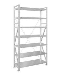 Стеллаж MS U 2000x1500x400 7 полок (200 кг, металл)