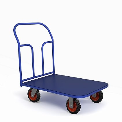 Тележка платформенная ТП 6 (г/п 550 кг, 1200x800 мм, колеса литая протекторная резина 200 мм) купить в Гатчине Тележка платформенная ТП 6 (г/п 550 кг, 1200x800 мм, колеса литая протекторная резина 200 мм) купить в Гатчине