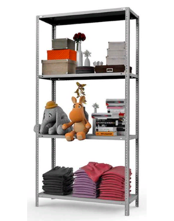 Стеллаж MS Strong 2200х1500х300 4 полки купить в Гатчине